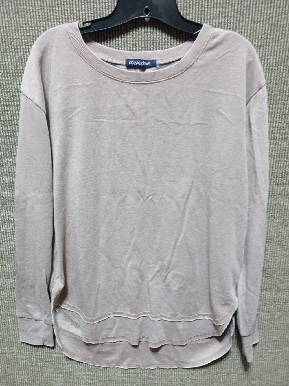 Ocean Drive Crew Neck Sweatshirt XL Light Rose